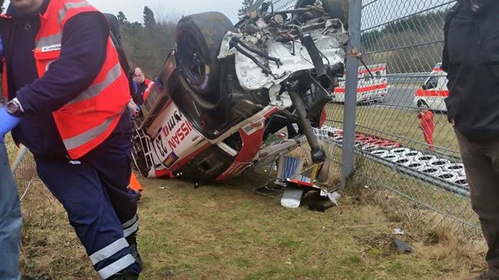 Jann Mardenborough 2015 Accident