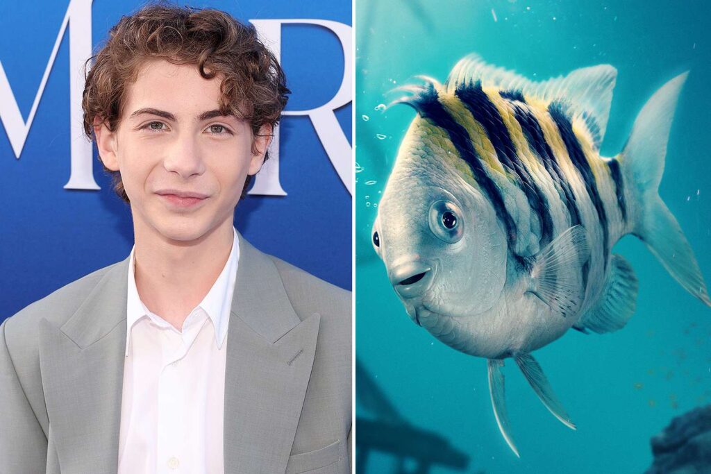 Jacob Tremblay as Flounder