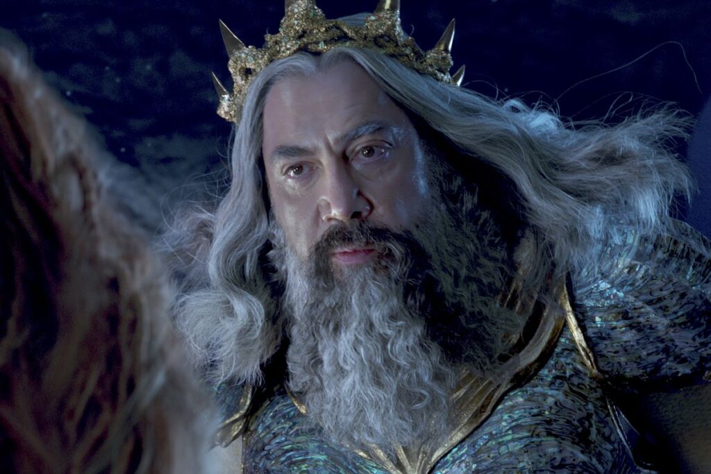 Javier Bardem as King Triton