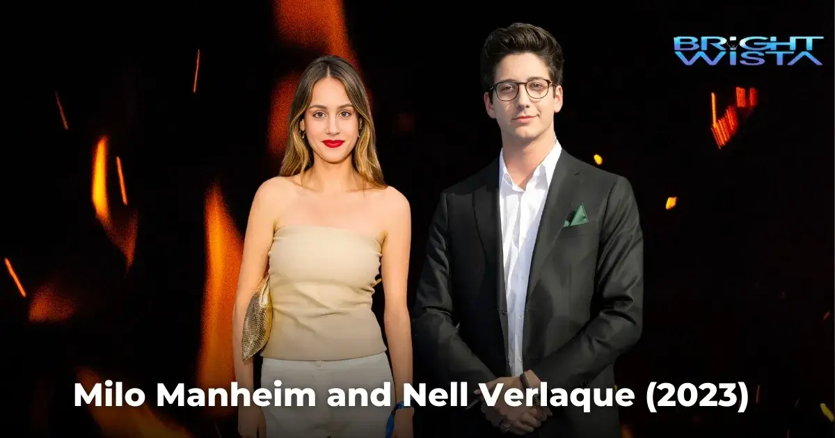 Milo Manheim and Nell Verlaque (2023)