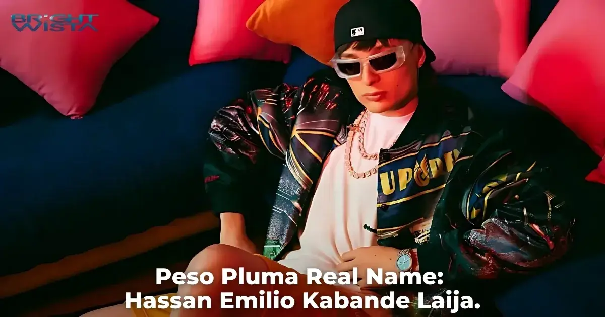 Peso Pluma Real Name: Hassan Emilio Kabande Laija.