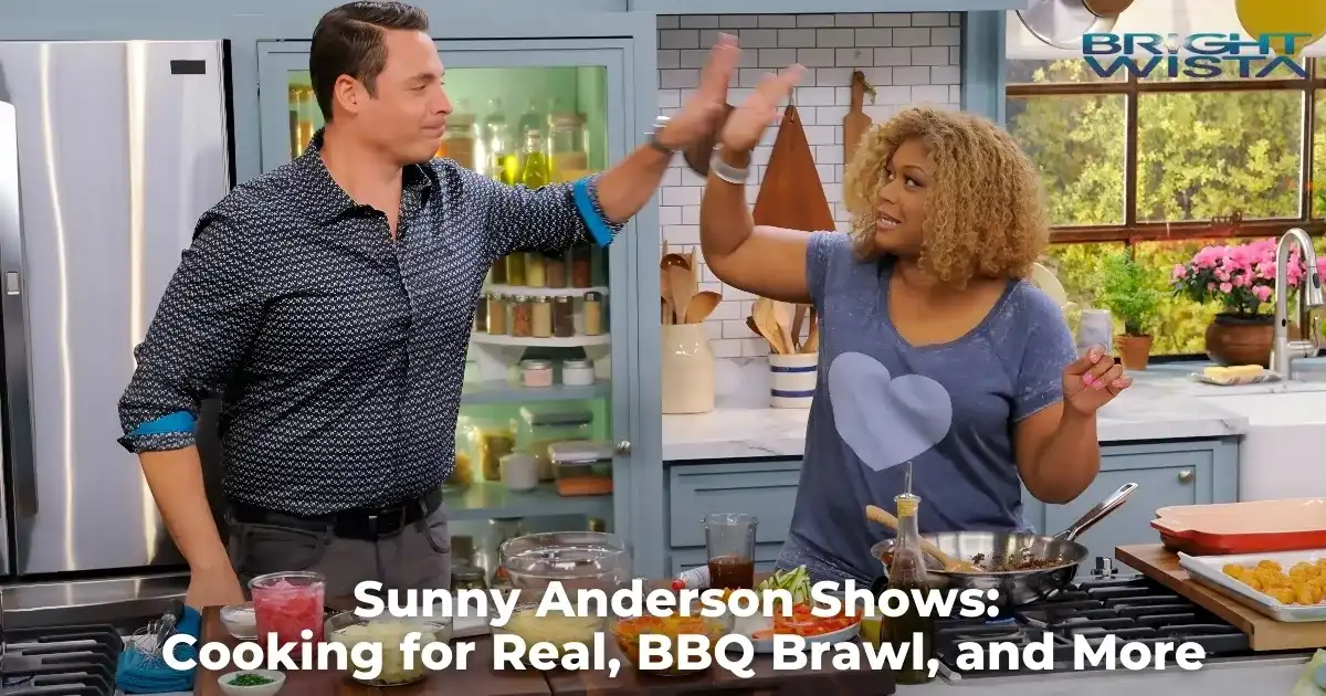 Sunny Anderson Shows: Cooking for Real, BBQ Brawl, and More