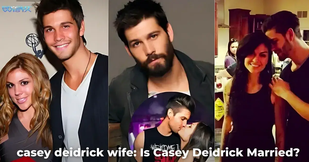 casey deidrick wife: Is Casey Deidrick Married?